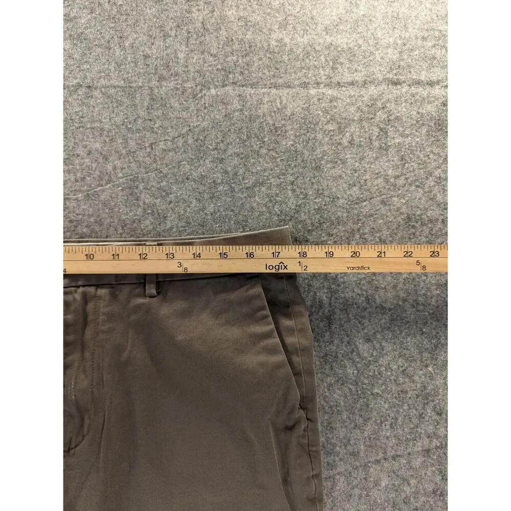 Banana Republic Pants Mens 35x32 Beige Chino Tapered Fit Cotton Business Casual